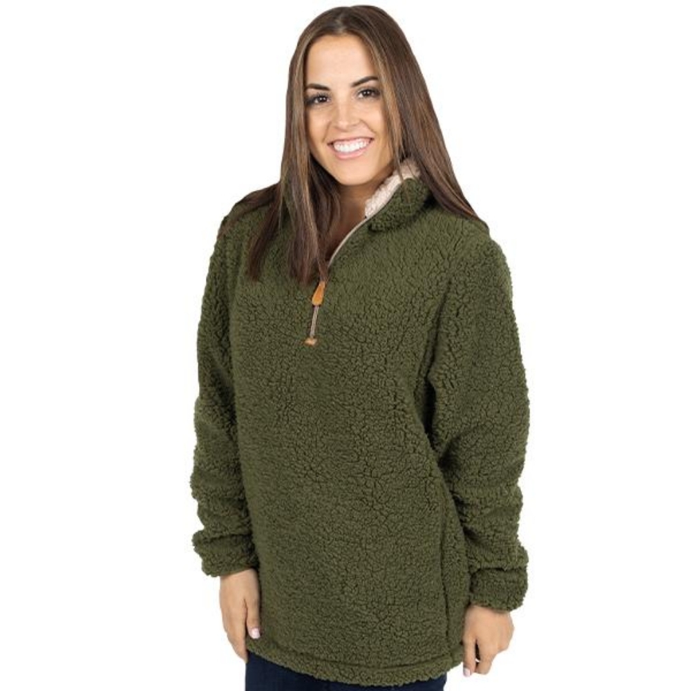 Simply Southern Fuzzy Sherpa Pullover